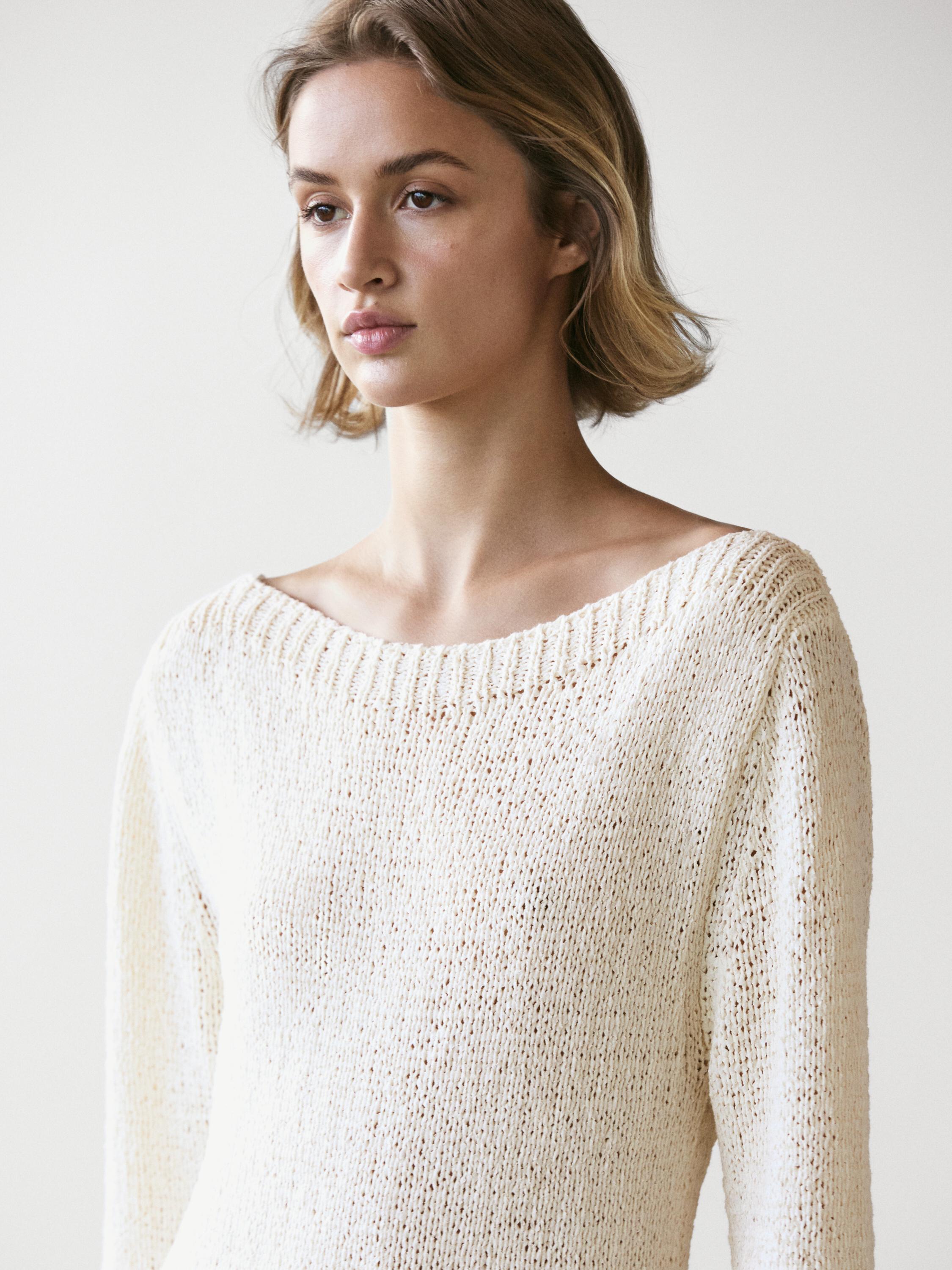 Combined asymmetric midi dress